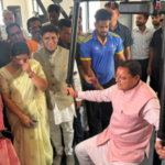 सीएम धामी ने किया स्पोर्ट्स कांप्लेक्स का लोकार्पण, की एक्सरसाइज, बैडमिंटन पर भी आजमाया हाथ